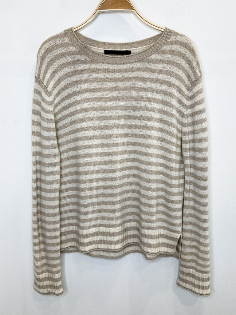 Wool Blend Striped Sweater (orig. $370)