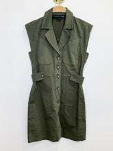 Load image into Gallery viewer, Mini Capsleeve Shirt Dress

