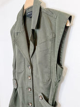 Load image into Gallery viewer, Mini Capsleeve Shirt Dress
