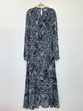 Load image into Gallery viewer, Shirred Floral Long Sleeve Dress (NWT, orig. $278)
