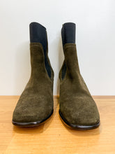 Load image into Gallery viewer, Suede Square Toe Chelsea Boots
