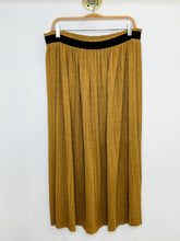 Load image into Gallery viewer, Sparkly Micro Pleat Midi Skirt (NWT, orig. $276)
