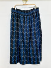 Load image into Gallery viewer, Rara Reversible Striped + Zig Zag Cotton Midi Skirt (orig. $245)
