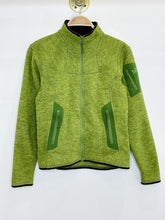 Load image into Gallery viewer, Marled Zip Up Wool Fleece
