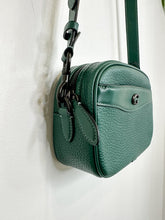Load image into Gallery viewer, Pebbled Leather Camera Bag with Crossbody Strap
