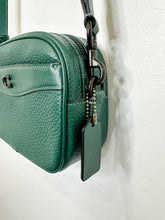 Load image into Gallery viewer, Pebbled Leather Camera Bag with Crossbody Strap
