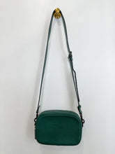 Load image into Gallery viewer, Pebbled Leather Camera Bag with Crossbody Strap
