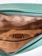 Load image into Gallery viewer, Pebbled Leather Camera Bag with Crossbody Strap
