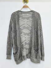 Load image into Gallery viewer, Metallic Knit Open Cardigan
