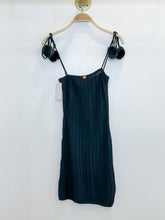 Load image into Gallery viewer, Knit Pom Pom Strap Mini Dress (NWT)
