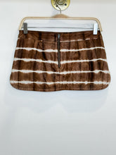 Load image into Gallery viewer, Leather Micro Mini Skirt with Pockets
