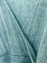 Load image into Gallery viewer, Wool-Mohair Blend Surplice Balloon Sleeve Sweater
