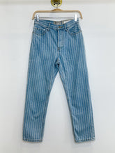 Load image into Gallery viewer, Striped 90s Cheeky Straight Ankle (NWT)
