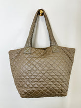 Load image into Gallery viewer, Quilted Tote with Zip Closure

