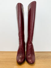 Load image into Gallery viewer, Tall Leather Stiletto Boots
