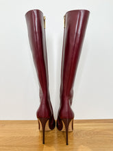 Load image into Gallery viewer, Tall Leather Stiletto Boots
