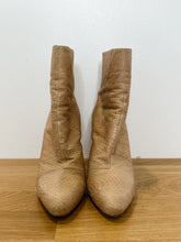 Load image into Gallery viewer, Stiletto Snake Ankle Boots
