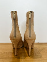Load image into Gallery viewer, Stiletto Snake Ankle Boots
