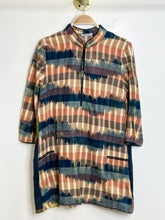 Load image into Gallery viewer, Cotton Long Sleeve Ikat Tunic with Pockets (orig. ~$200)
