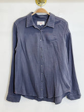 Load image into Gallery viewer, Denim Long Sleeve Button Up Shirt (orig. ~$170)
