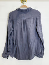 Load image into Gallery viewer, Denim Long Sleeve Button Up Shirt (orig. ~$170)
