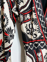 Load image into Gallery viewer, Passion Scarf Long Sleeve Wrap Mini Dress (orig. $230)
