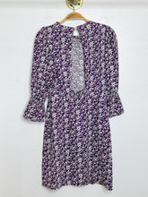 Load image into Gallery viewer, Floral Linen-Blend Half Sleeve Mini Dress
