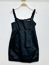 Load image into Gallery viewer, Ruched Strap Recycled Nylon Mini Dress
