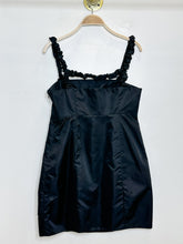 Load image into Gallery viewer, Ruched Strap Recycled Nylon Mini Dress
