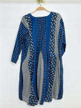 Load image into Gallery viewer, Aria Mixed Patchwork Long Sleeve Dress (orig. ~$390)

