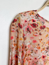 Load image into Gallery viewer, Faye Long Sleeve Watercolor Floral Print Blouse (orig. $228)
