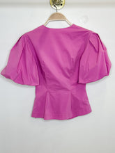 Load image into Gallery viewer, Rebel Cotton Polin Short Sleeve Top with Twist Front
