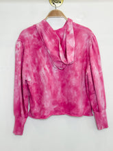 Load image into Gallery viewer, Tie Dye Laced Front Hoodie
