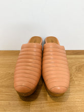 Load image into Gallery viewer, Quilted Leather Clogs
