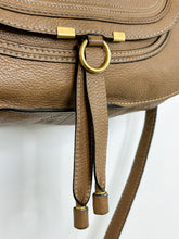 Load image into Gallery viewer, Leather Marcie Top Handle Bag with Crossbody Strap
