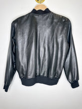 Load image into Gallery viewer, Vintage Leather Bomber Jacket
