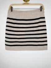 Load image into Gallery viewer, Striped Cashmere Mini Skirt
