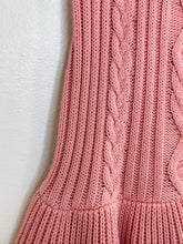 Load image into Gallery viewer, Cable Knit Mini Skirt with Faux Buttons (orig. $295)
