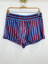 Load image into Gallery viewer, Corey Striped Silk Charmeuse Sleep Shorts (orig. $208)
