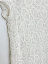 Load image into Gallery viewer, Crochet Lace Overlay Short Sleeve Shift Dress (orig. ~$995)
