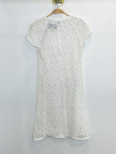 Load image into Gallery viewer, Crochet Lace Overlay Short Sleeve Shift Dress (orig. ~$995)
