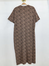 Load image into Gallery viewer, Leopard Print Midi T-Shirt Dress (orig. $200)
