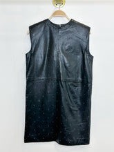 Load image into Gallery viewer, Mika Lamb Leather Pinstud Sheath Dress (NWT, orig. $399)
