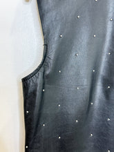 Load image into Gallery viewer, Mika Lamb Leather Pinstud Sheath Dress (NWT, orig. $399)
