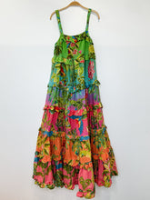 Load image into Gallery viewer, Ombre Forest Tiered Cotton Sleeveless Maxi Dress (orig. $245)

