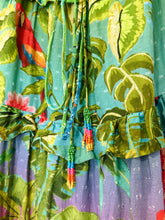 Load image into Gallery viewer, Ombre Forest Tiered Cotton Sleeveless Maxi Dress (orig. $245)
