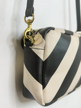 Load image into Gallery viewer, Striped Leather Midi Sac (orig. $345)
