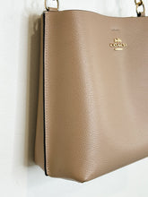 Load image into Gallery viewer, Mollie Leather Bucket Bag 22 (with detachable crossbody strap, orig. $398)
