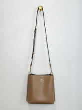 Load image into Gallery viewer, Mollie Leather Bucket Bag 22 (with detachable crossbody strap, orig. $398)
