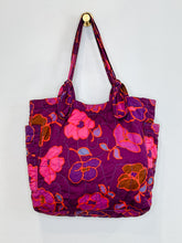 Load image into Gallery viewer, Floral Nylon Tote
